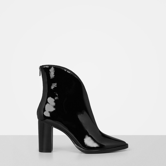 All Saints Shoes - AllSaints Miraba Patent Leather Boots